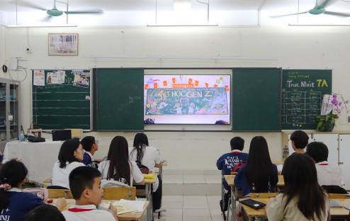 Học sinh Thực nghiệm KHGD tham gia “Tiết học Gen Z” mùa 2